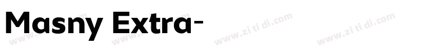 Masny Extra字体转换 Masny Extra字体转换